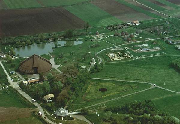 Ópusztaszer légi fotó