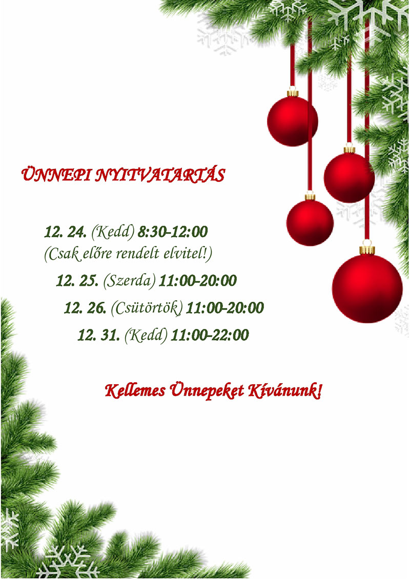 unnepi nyitvatartas 2024